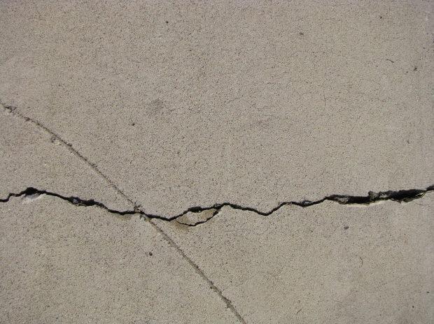 foundation slab leak crack
