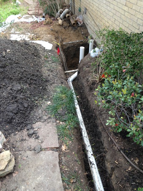residential sewer pipe lines